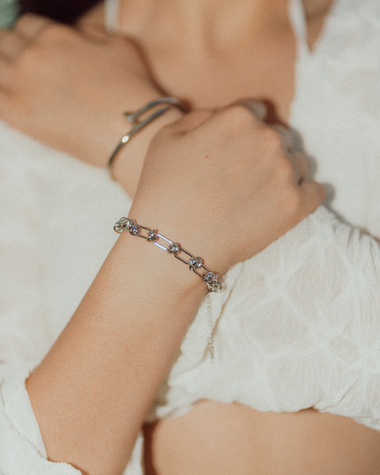 Lock Bracelet (Silver)